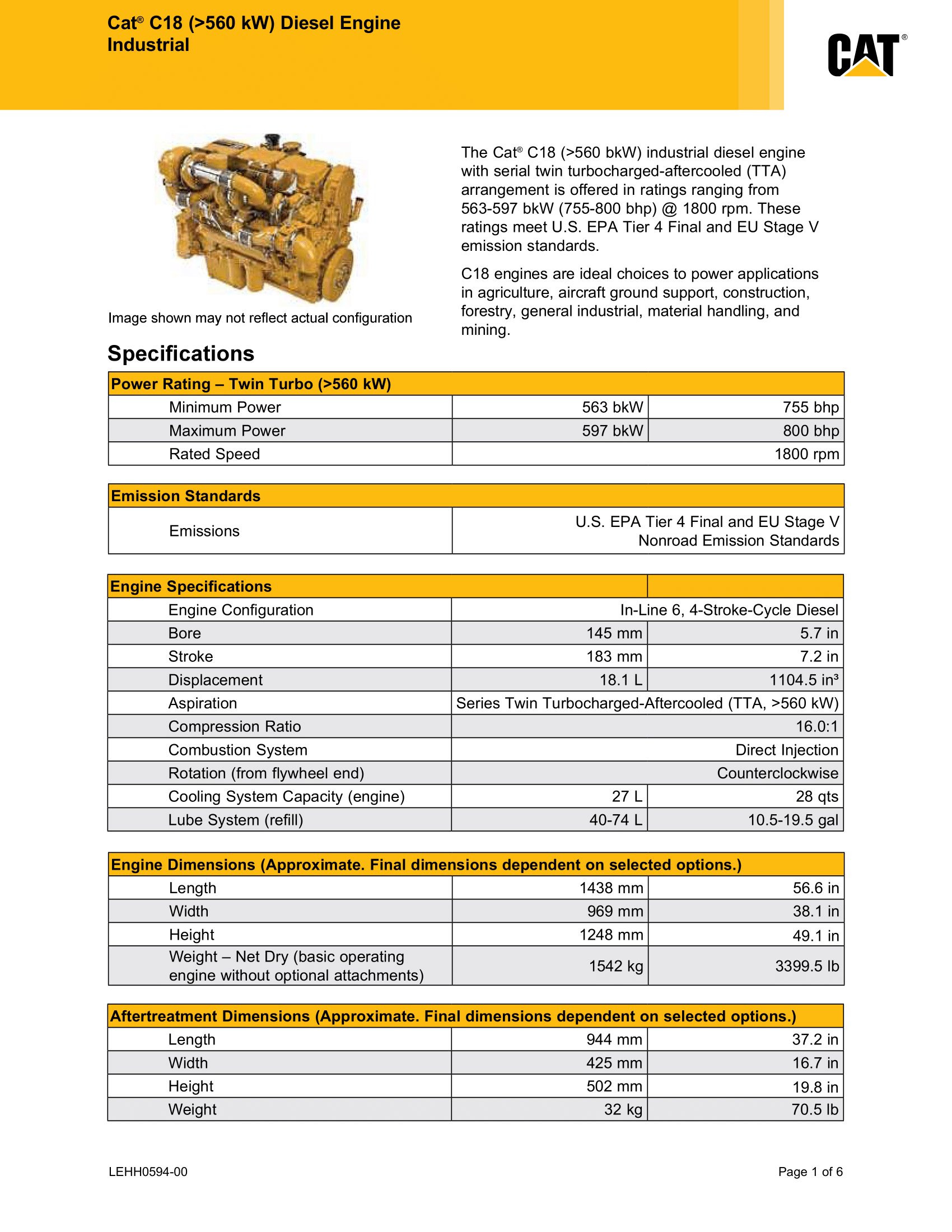 Caterpillar Engines MacAllister Power Systems